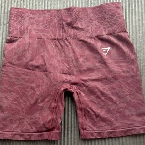 Gymshark Mauve High-Waisted Shorts